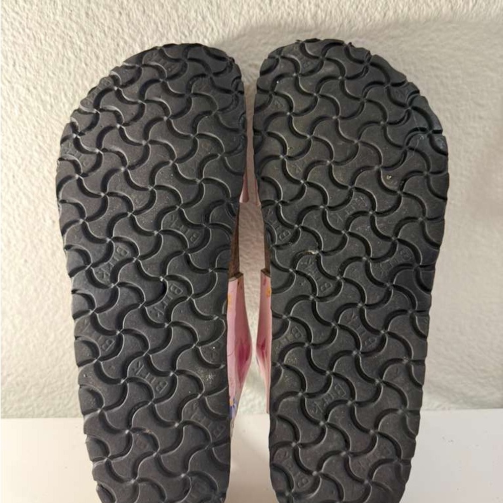 Birkenstock Papillio Pink Floral Double-Strap Sandals - Picture 11 of 13